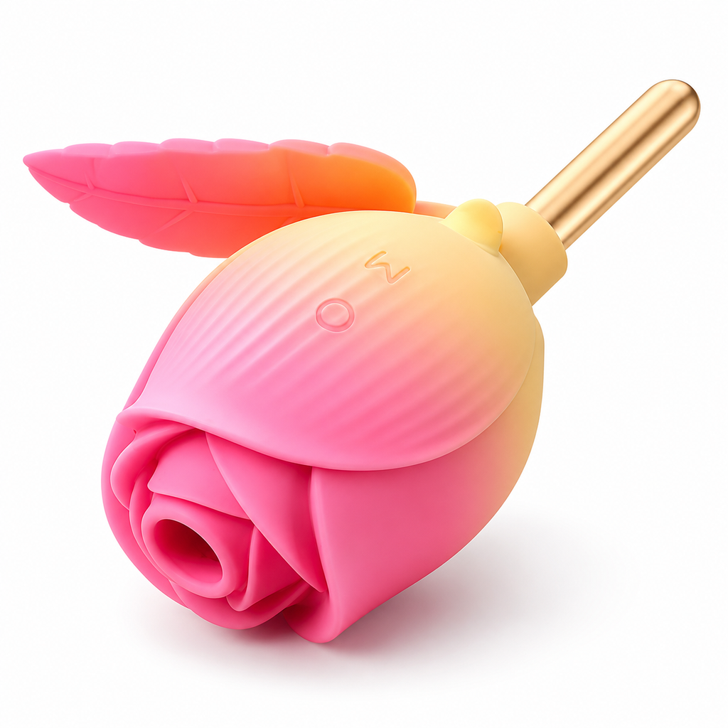 Rose Clitoral Suction & Vibration Stimulator