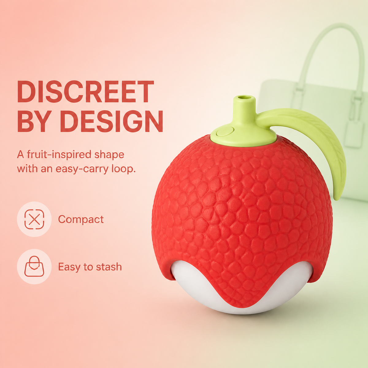 Lychee Mini Bullet Vibrator – 9 Modes