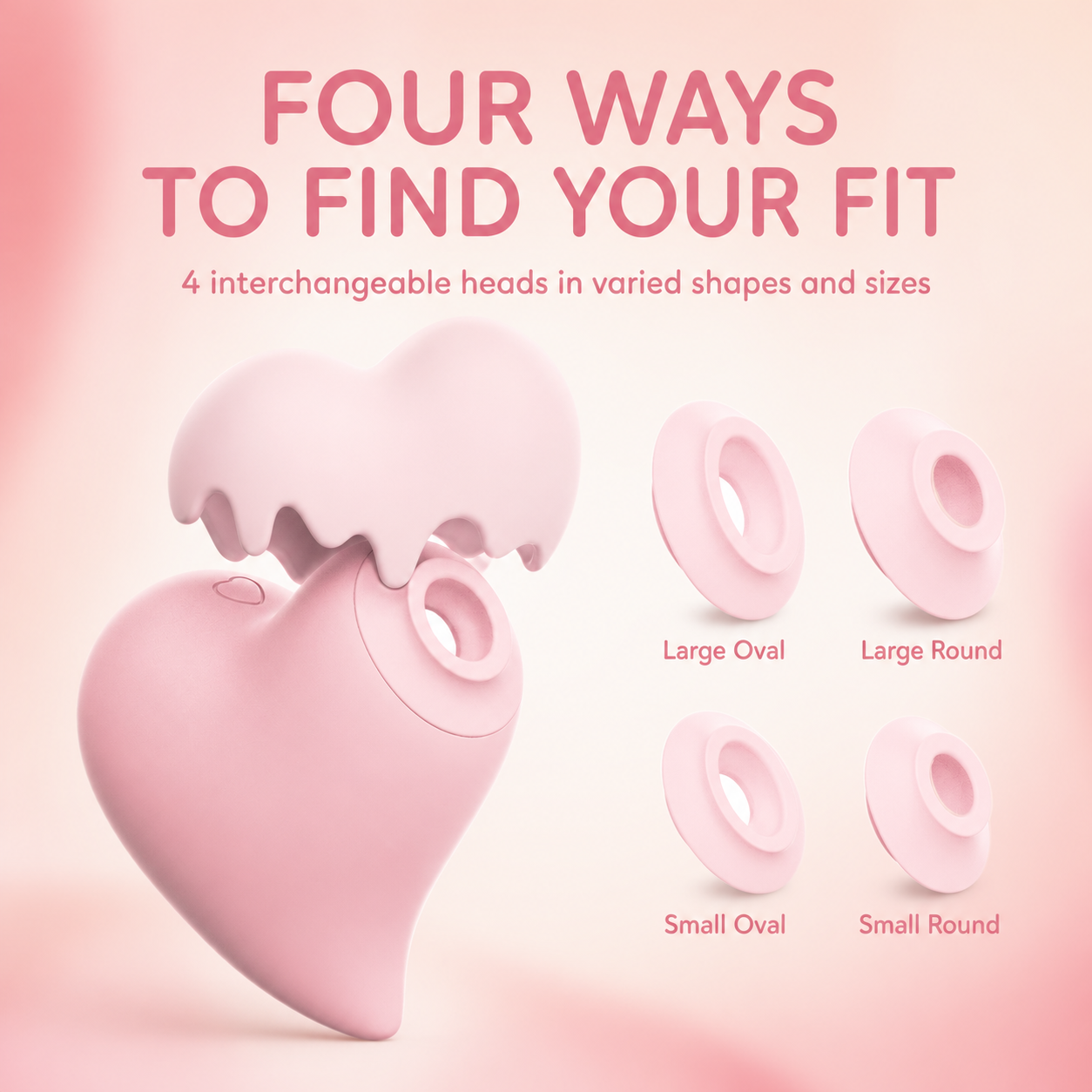 Sweet Heart Clitoral Suction Stimulator – 10 Modes