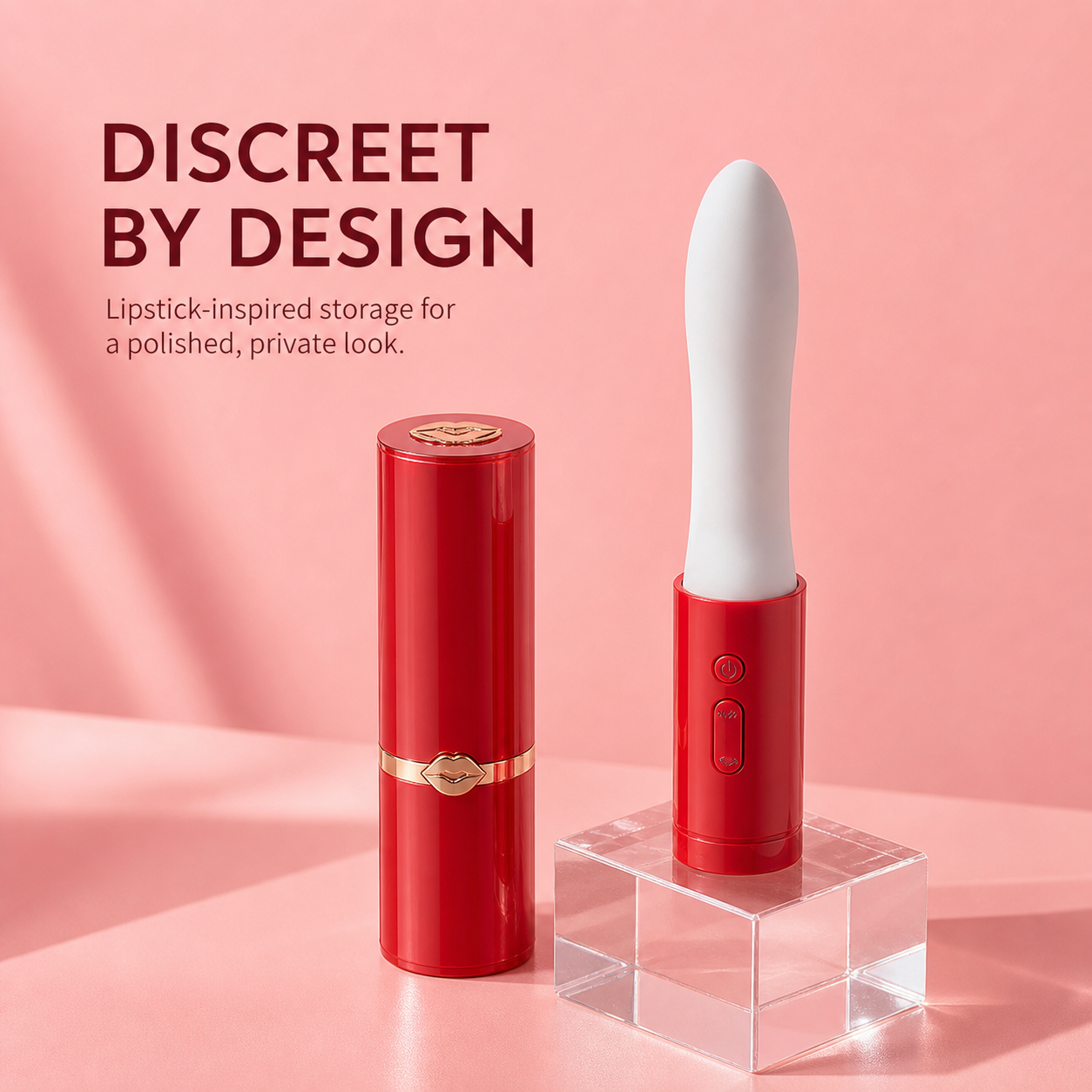 Domebaby Lipstick Pulse Vibrator