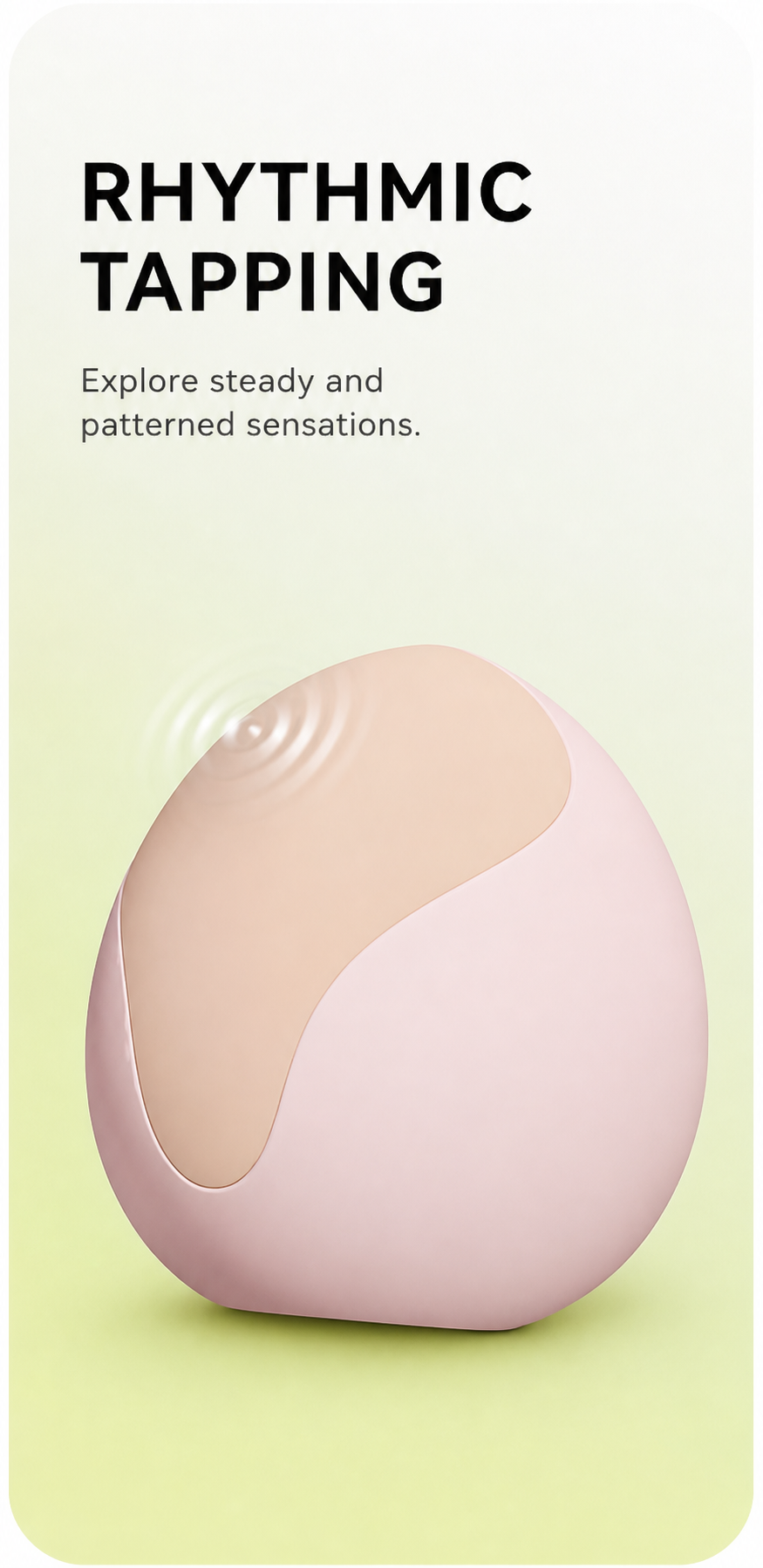 Peach Clitoral Suction & Tapping Stimulator