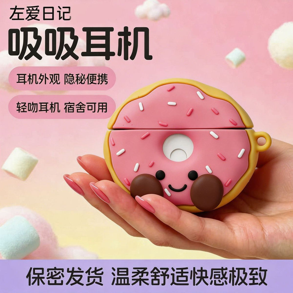Donut Suction Earbud Vibrator – App Control