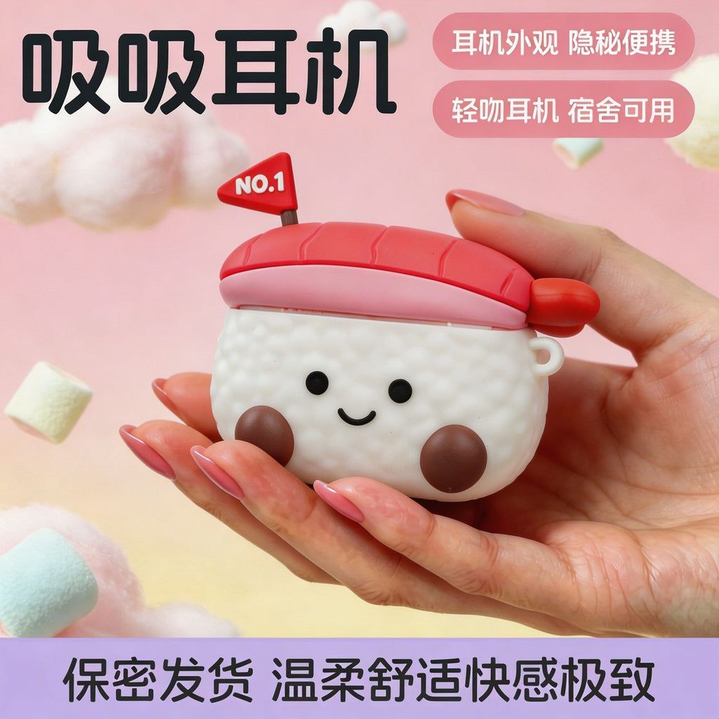 Sushi Suction Earbud Vibrator – App Control
