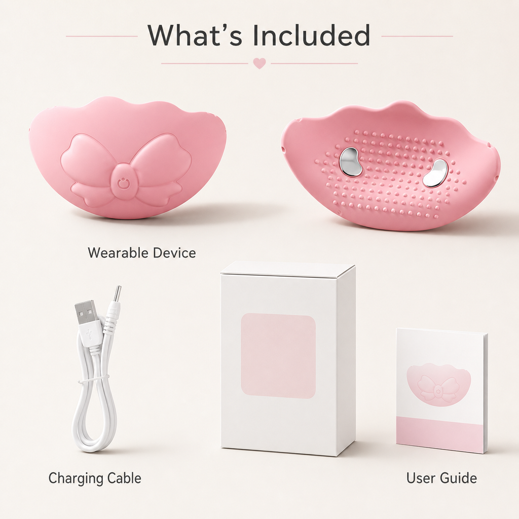 Butterfly Bow Remote-Controlled Nipple Vibrator – 10 Modes