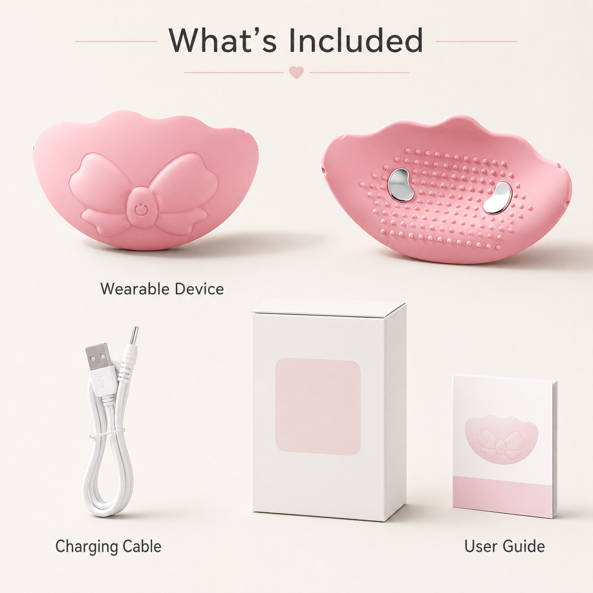 Butterfly Bow Remote-Controlled Nipple Vibrator – 10 Modes