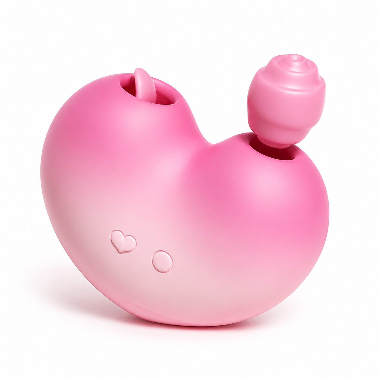 Peach Dual-Action Suction & Licking Stimulator – App Control