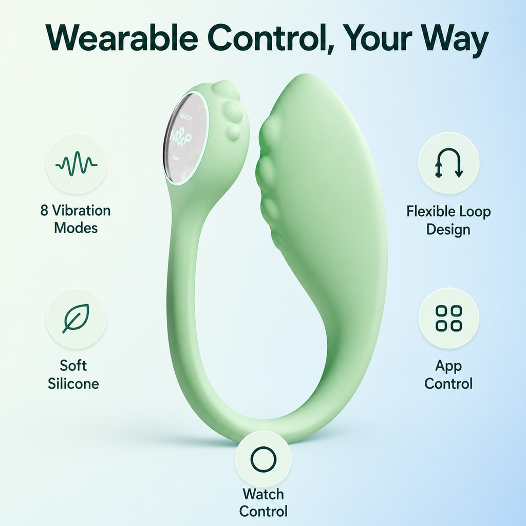 Monster Smart Wearable Egg Vibrator – App & Watch Control