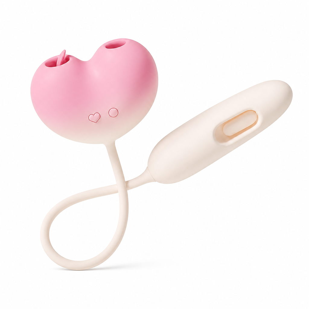 Peach PRO Suction, Licking & Tapping Stimulator – App Control