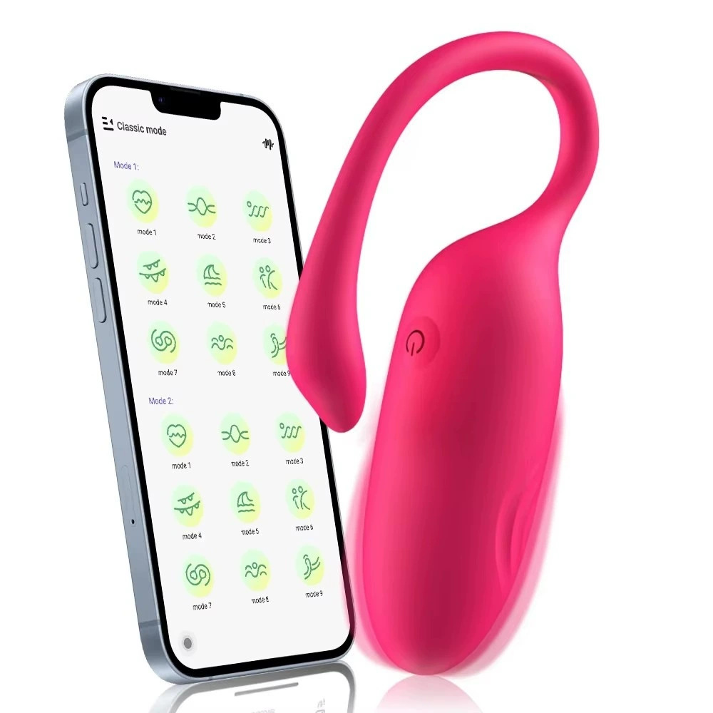 App-Controlled Swan Wearable Egg Vibrator – 9 Modes