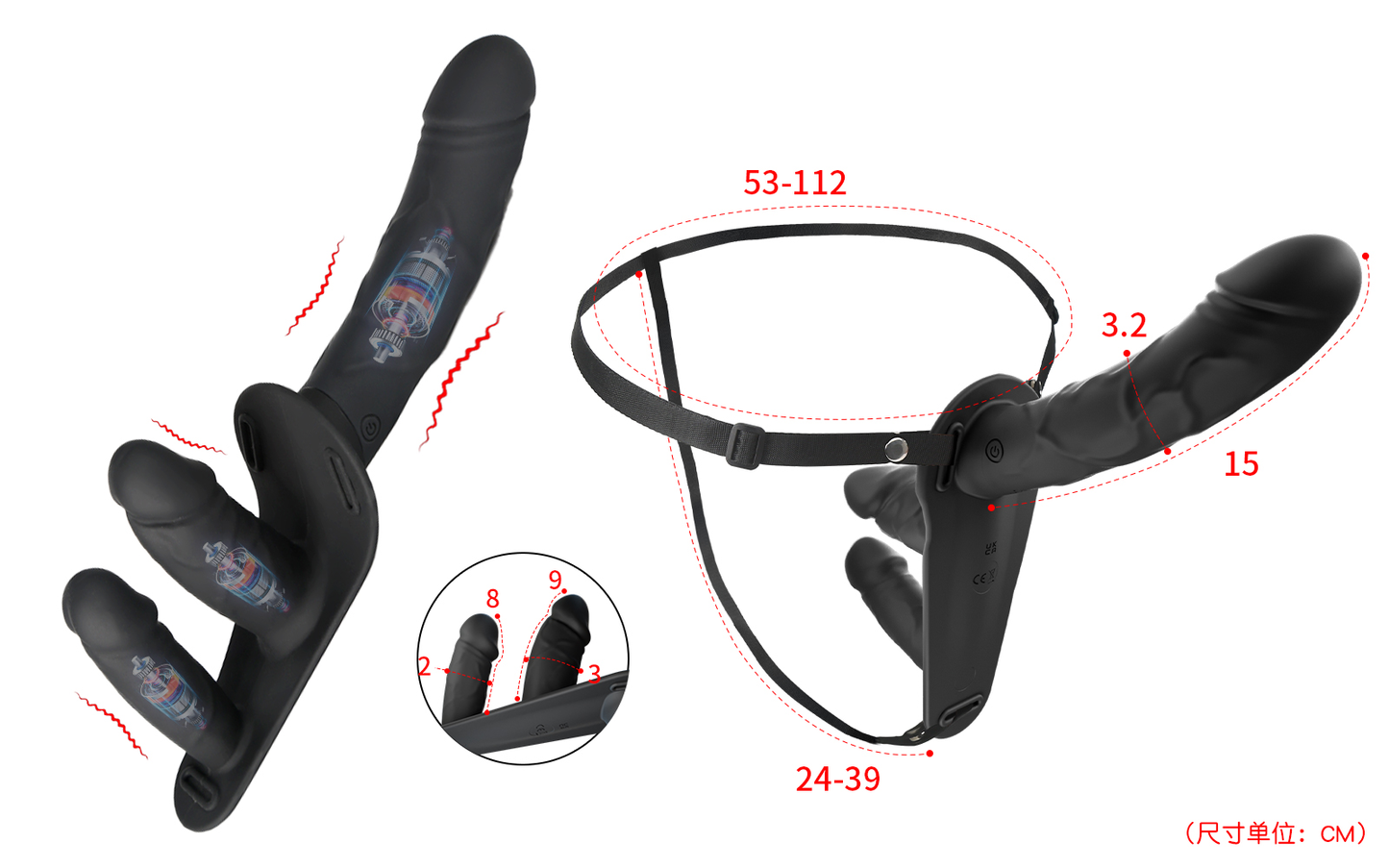 Remote-Controlled Triple-Motor Lace Panty Vibrator